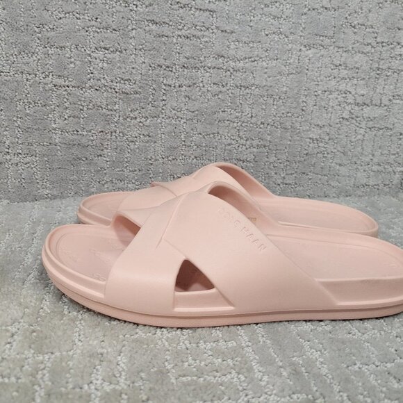 Cole Haan Findra Eva Pool Unisex Adults US W10 M8 Pink Slip On Slide Sandal - Picture 1 of 11